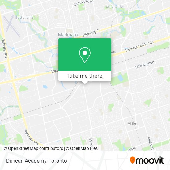 Duncan Academy map