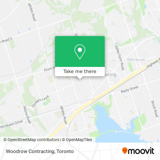 Woodrow Contracting map