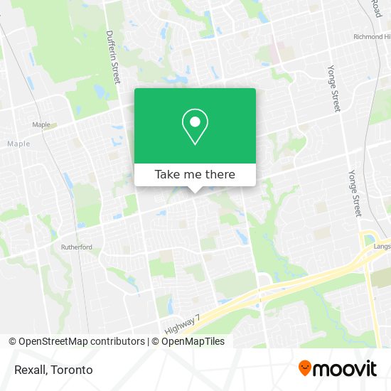 Rexall map