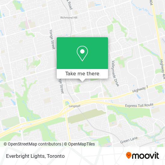 Everbright Lights map