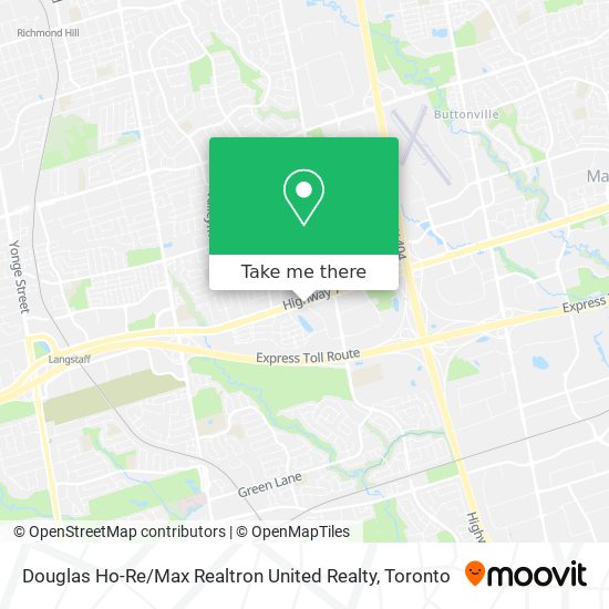 Douglas Ho-Re / Max Realtron United Realty map