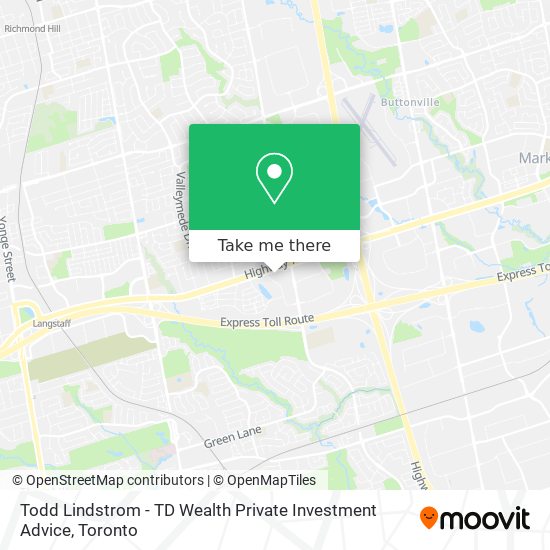 Todd Lindstrom - TD Wealth Private Investment Advice plan