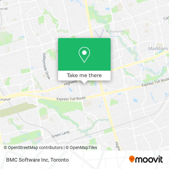 BMC Software Inc map