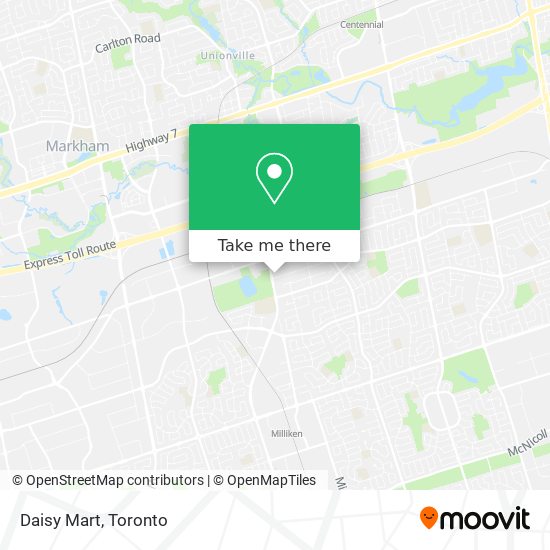 Daisy Mart map