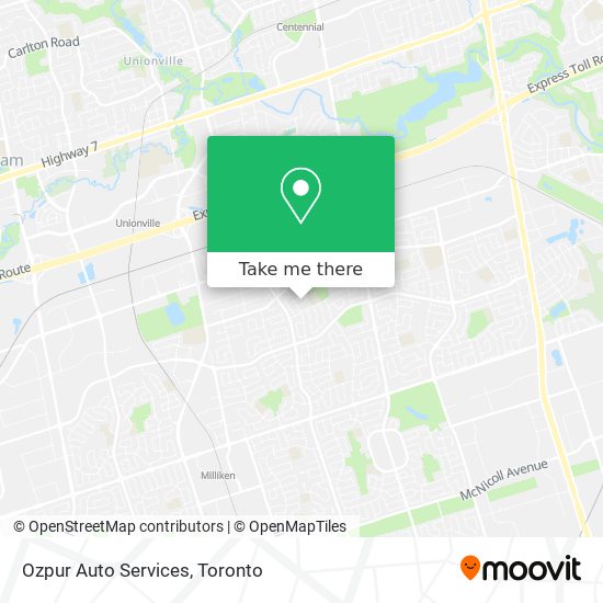 Ozpur Auto Services map