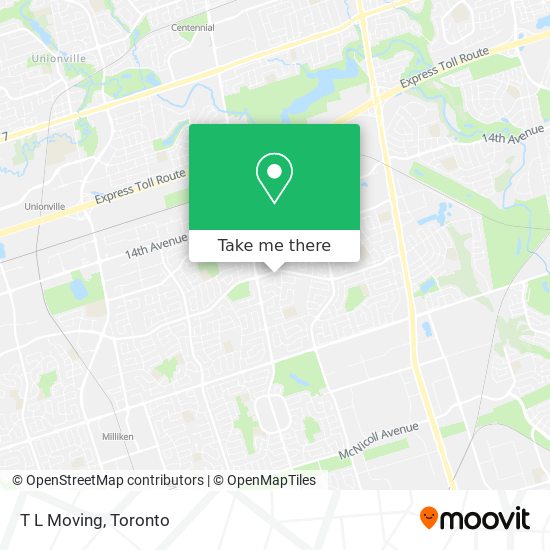 T L Moving map