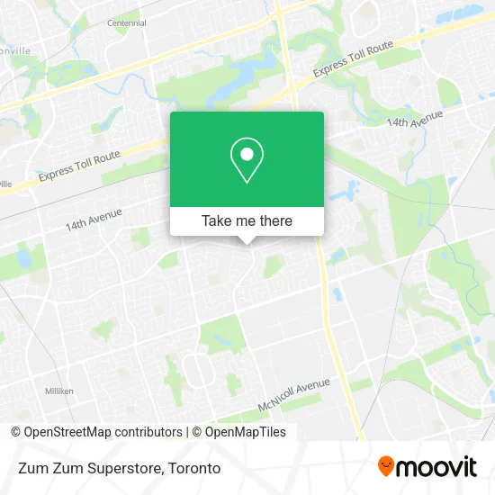 Zum Zum Superstore map