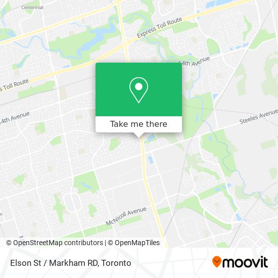 Elson St / Markham RD plan