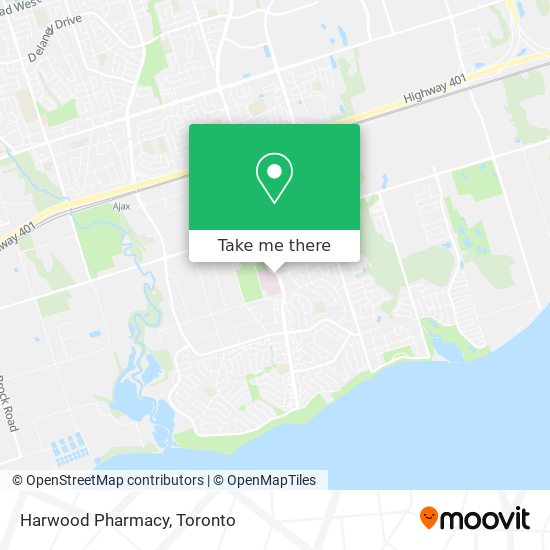 Harwood Pharmacy map