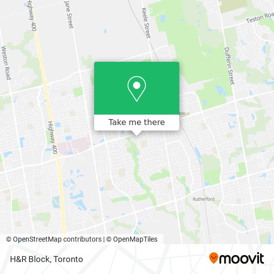 H&R Block map