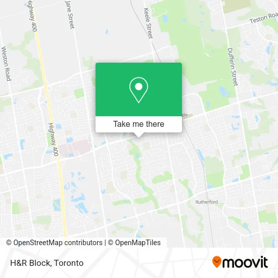 H&R Block map