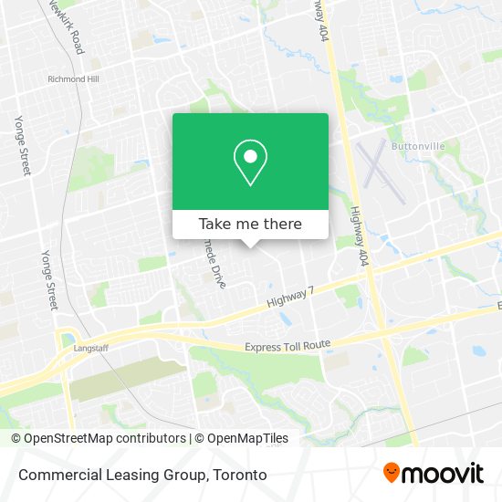 Commercial Leasing Group map