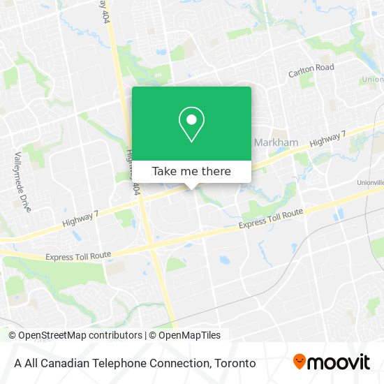 A All Canadian Telephone Connection plan