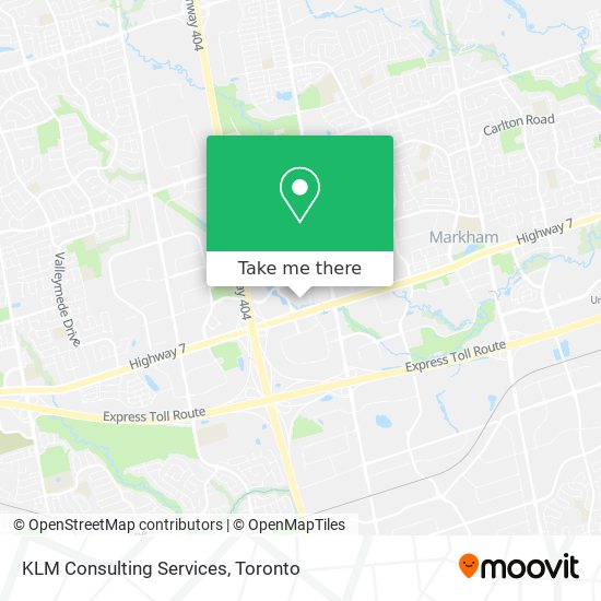 KLM Consulting Services map