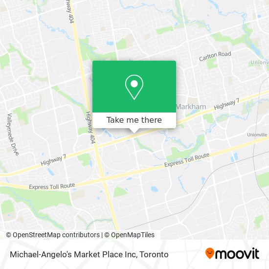 Michael-Angelo's Market Place Inc map