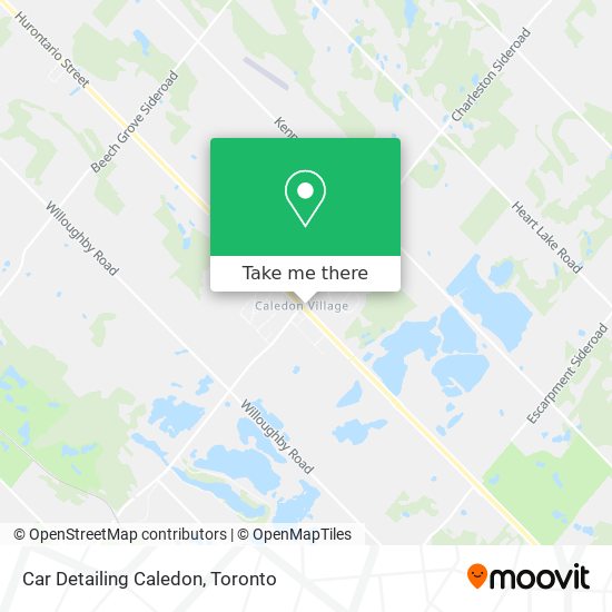 Car Detailing Caledon plan