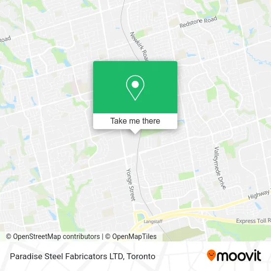 Paradise Steel Fabricators LTD map