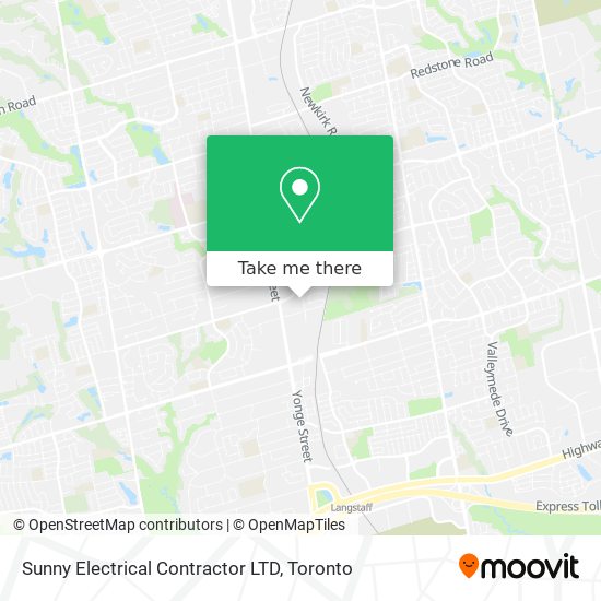 Sunny Electrical Contractor LTD map