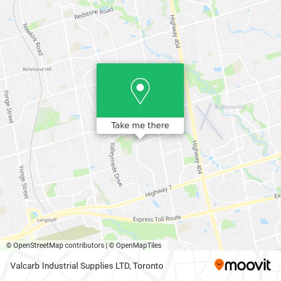 Valcarb Industrial Supplies LTD map