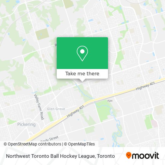 Northwest Toronto Ball Hockey League plan