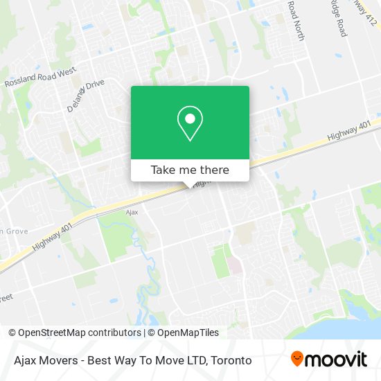 Ajax Movers - Best Way To Move LTD plan