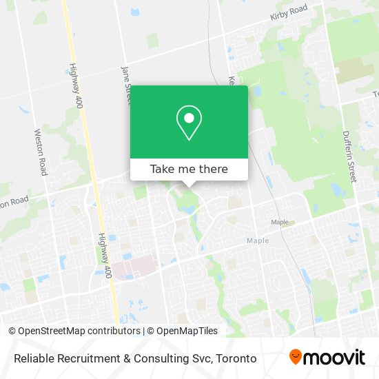 Reliable Recruitment & Consulting Svc map