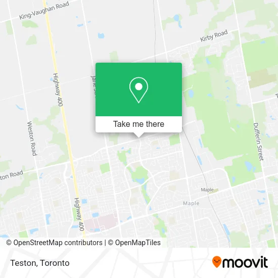 Teston map