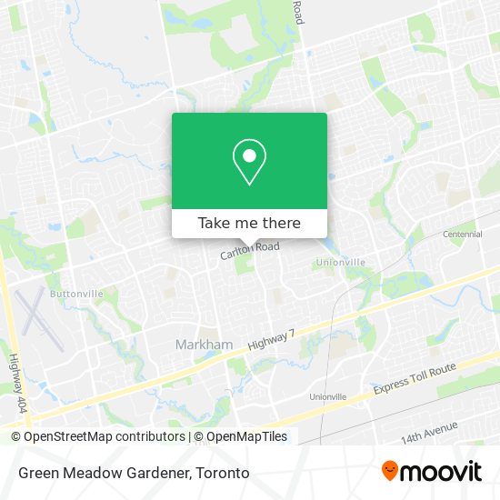 Green Meadow Gardener map