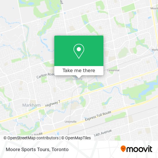 Moore Sports Tours plan