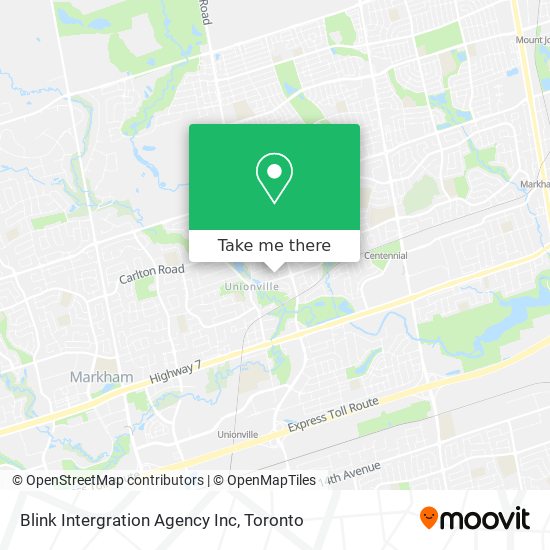 Blink Intergration Agency Inc map