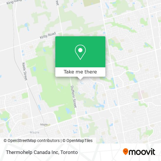 Thermohelp Canada Inc map