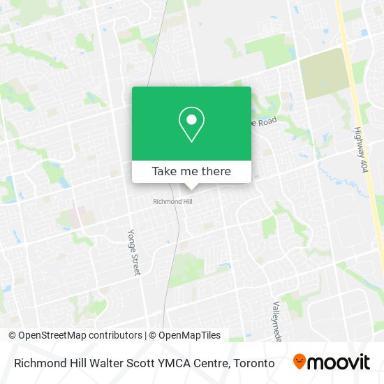 Richmond Hill Walter Scott YMCA Centre plan