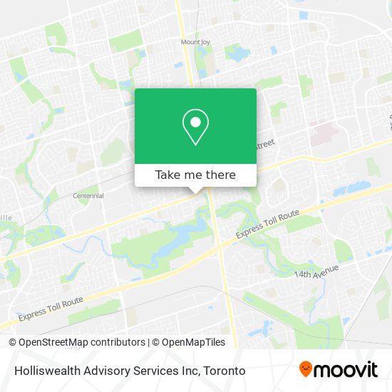 Holliswealth Advisory Services Inc map