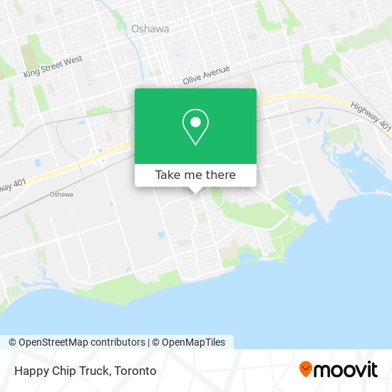 Happy Chip Truck map