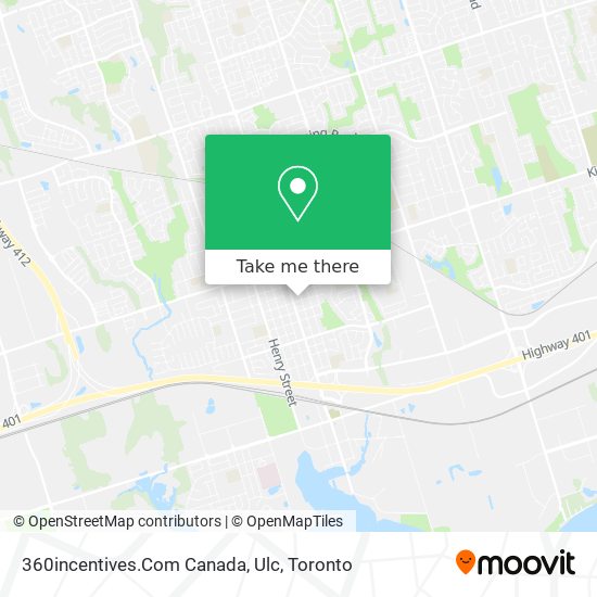 360incentives.Com Canada, Ulc map