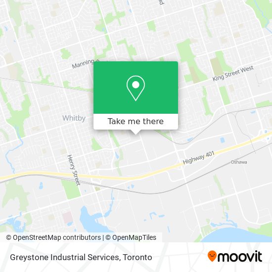 Greystone Industrial Services map