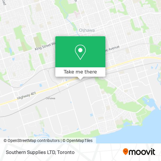 Southern Supplies LTD map