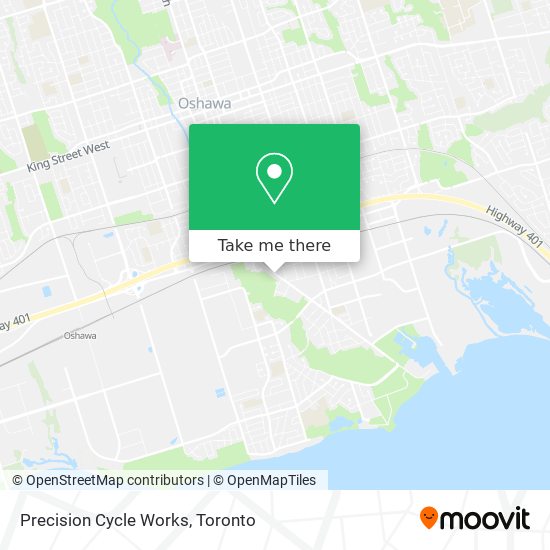 Precision Cycle Works map