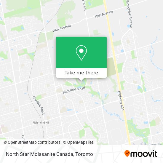 North Star Moissanite Canada map