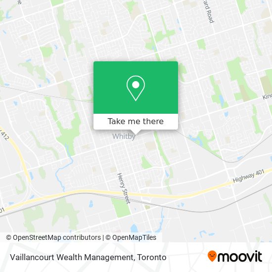 Vaillancourt Wealth Management map