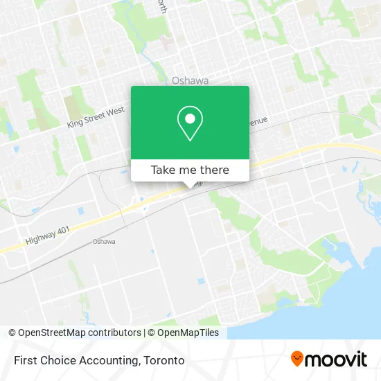 First Choice Accounting map