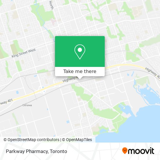 Parkway Pharmacy map