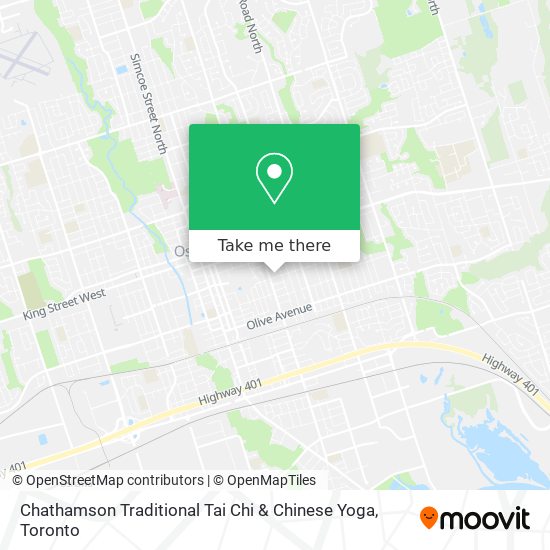 Chathamson Traditional Tai Chi & Chinese Yoga map