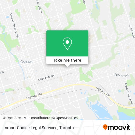 smart Choice Legal Services map