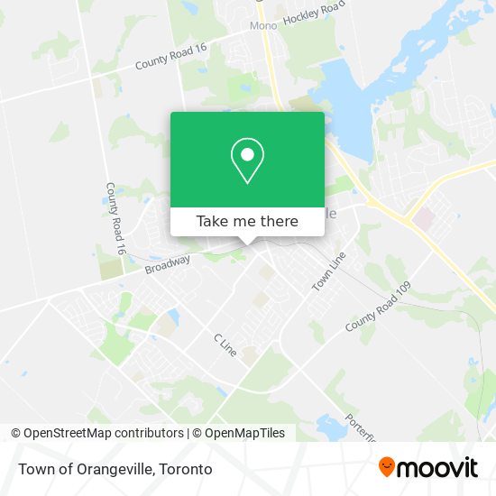 Town of Orangeville plan