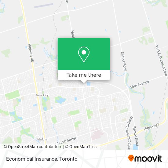 Economical Insurance map