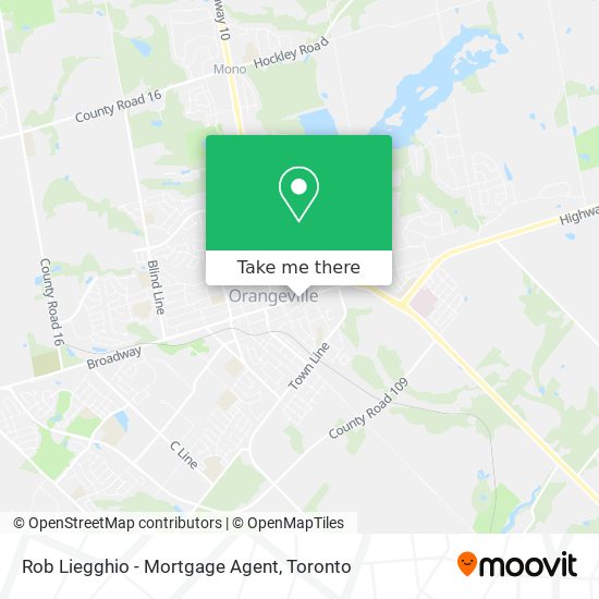 Rob Liegghio - Mortgage Agent map