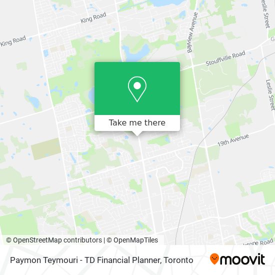 Paymon Teymouri - TD Financial Planner plan