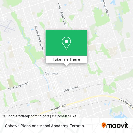 Oshawa Piano and Vocal Academy plan