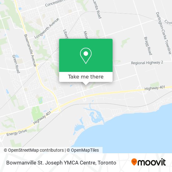 Bowmanville St. Joseph YMCA Centre plan